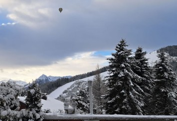 Heißluftballon in Ramsau