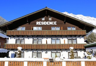 Hotel Residence Terrasse mit herrlicher Aussicht