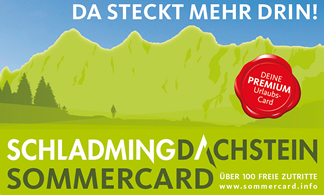 Gratis Eintritte mit der Schladming-Dachstein Sommercard im Sommer