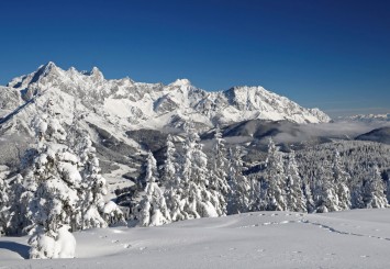 100%iger Schneesicherheit im Skigebiet am Dachstein